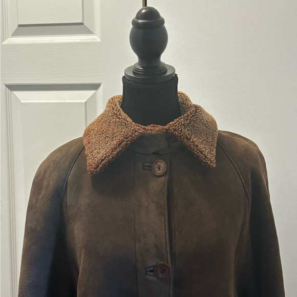 VERY GOOD DEAL!!!🔥 Beautiful AUTHENTIC Dominic Bellissimo Shearling Long Coat - Picture 12 of 13